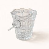 Vintage crystal ice bucket