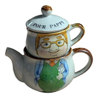 Tea set or coffee Grandpa Papi breakfast mug coffee maker