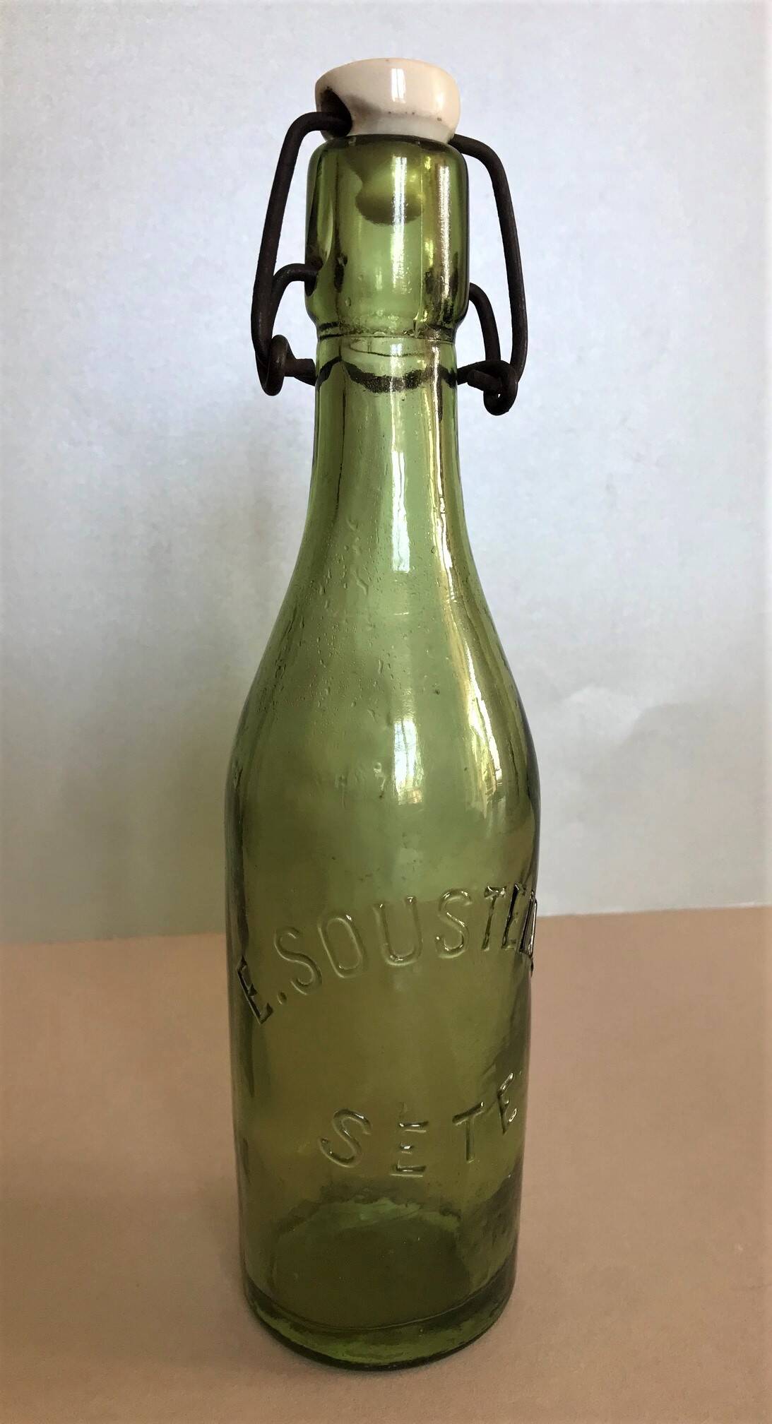 Petite bouteille verre vintage