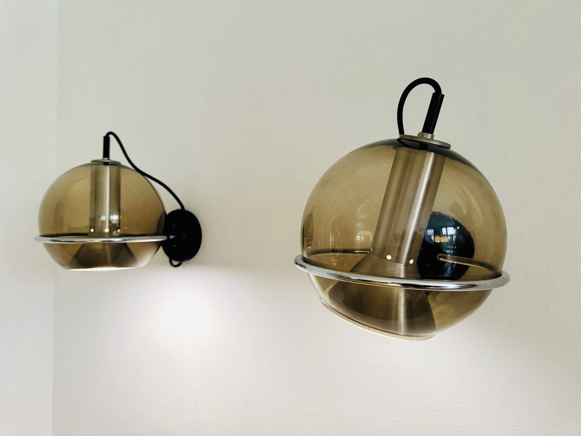 Globe Wall Lamps By Frank Ligtelijn For Raak Amsterdam, The Netherlands, 1960S