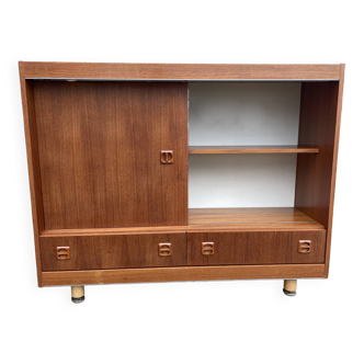 Teak display cabinet 1970