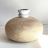 Lampe galet pierre naturelle vintage