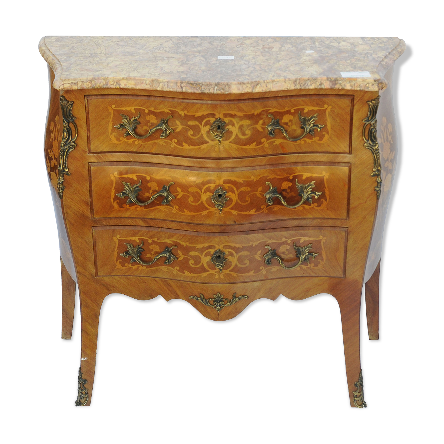 Louis XV-style marquetry