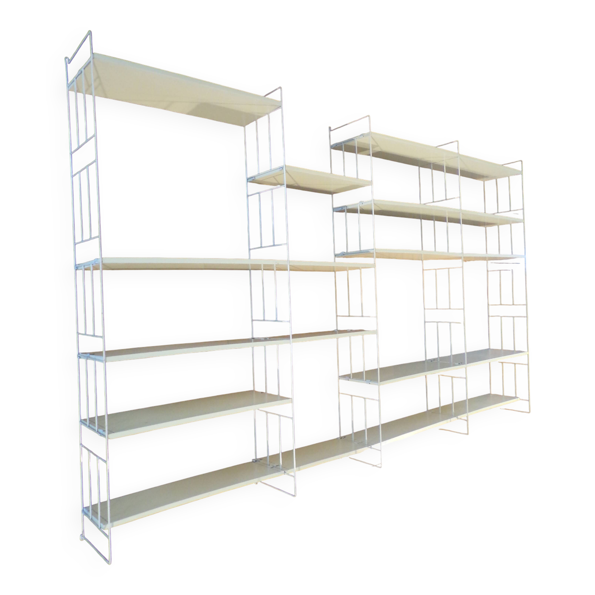 Modular wall library 1970