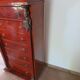 Antique Weekly Planner/Empire Style Commode-Caryatid-Patinated Bronze - 1950