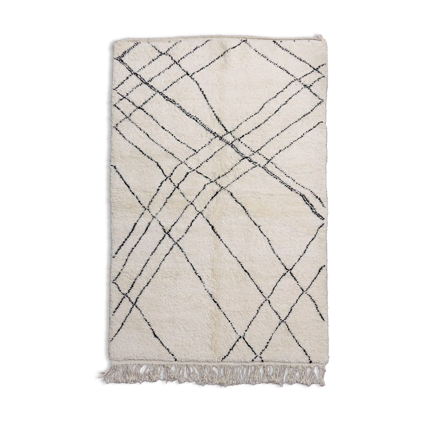 Abstract Berber rug 150x250 cm