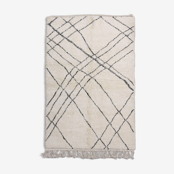 Abstract Berber carpet 150x250 cm