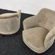 Fauteuils-chaises cocktail du milieu du siècle conçus par Pál Vince, 1947 Hongrie