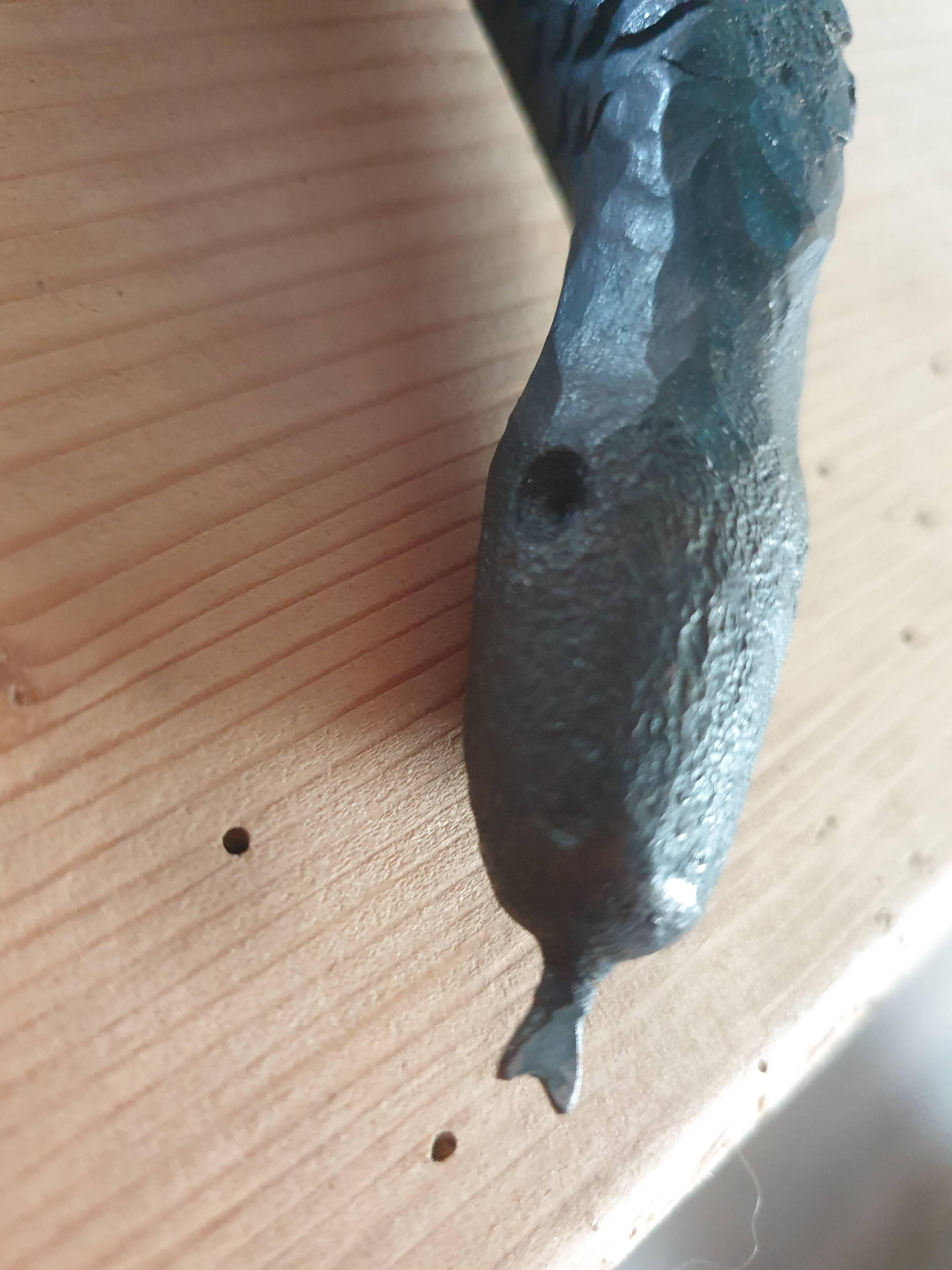 Serpent rappe a bois