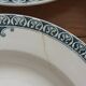 7 ironstone soup plates from Adrianople, Saint Amand and Hamage