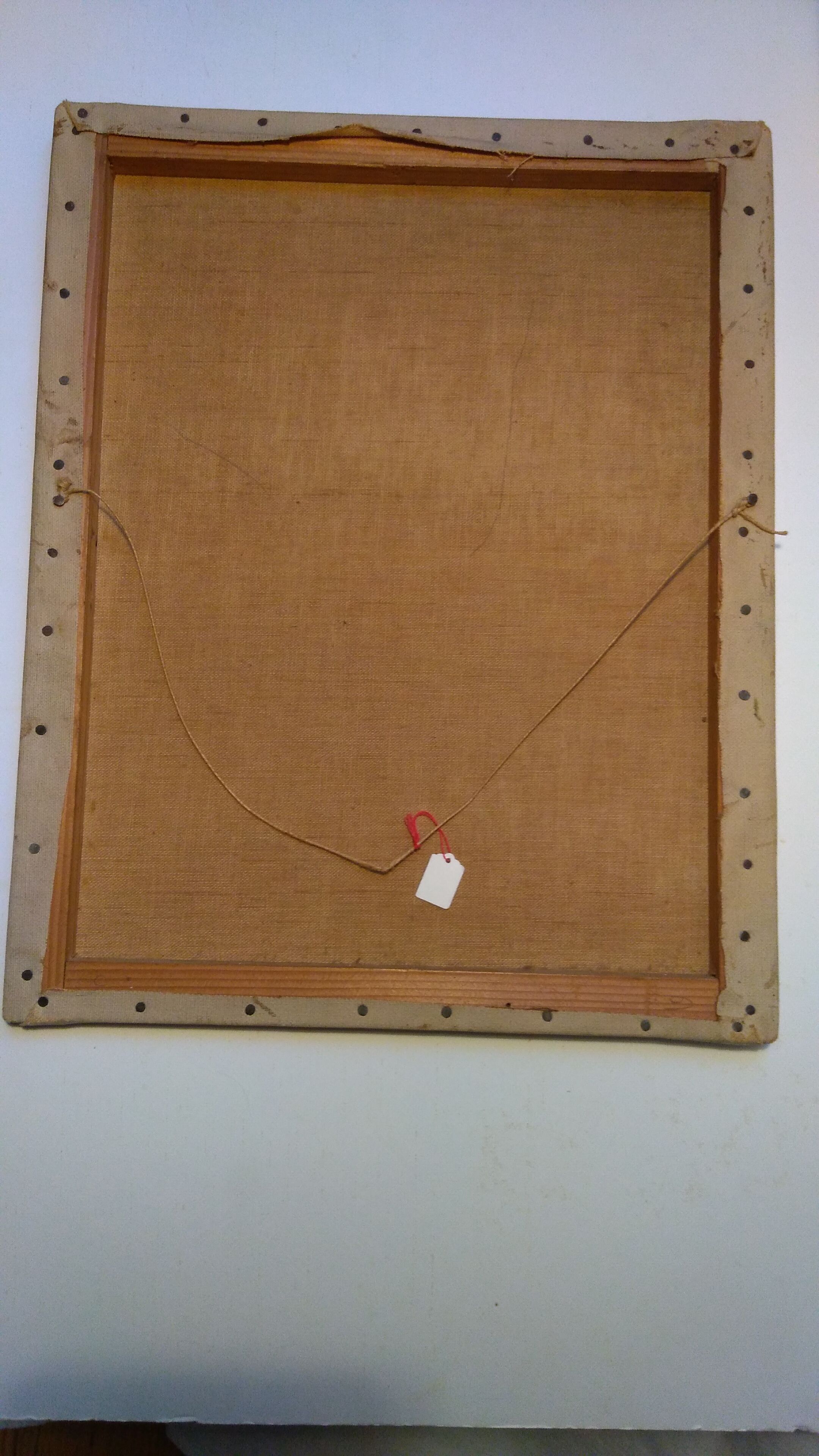 Oil on landscape canvas