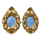 Pair of Italian Baroque mirrors, late 19th, early 20th century