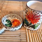 Tasse et poêlon Vallauris