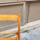 Lot de 2 chaises pliantes en bois vintage