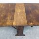 Vintage French Wood Drop Leaf Table, 1930s