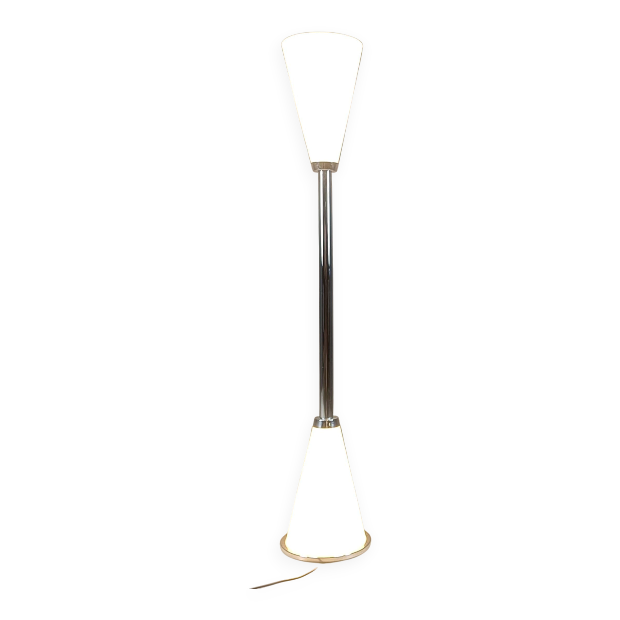 Lampe de sol vintage italienne, années 1990