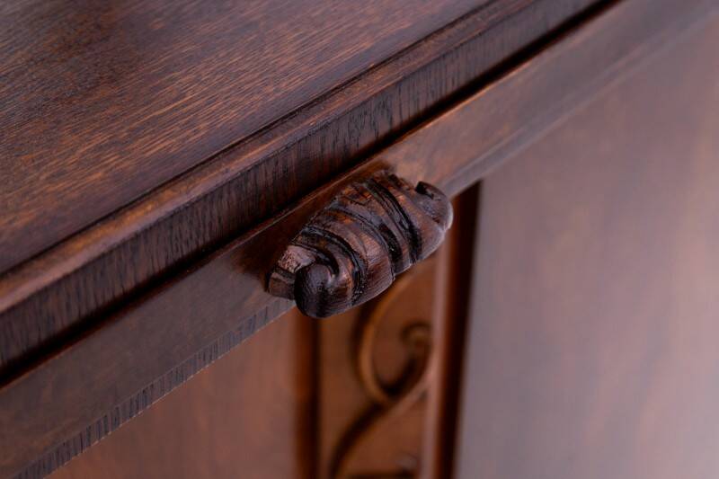 Antique chest of drawers from the beginning of the 20th century, Germany. After renovation.