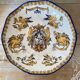 Renaissance decorated earthenware salad bowl from Gien.