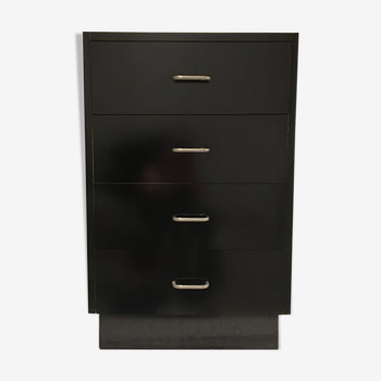 Chiffonnier formica noir