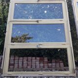 Wooden canopy 3 windows with bellows and abbatant