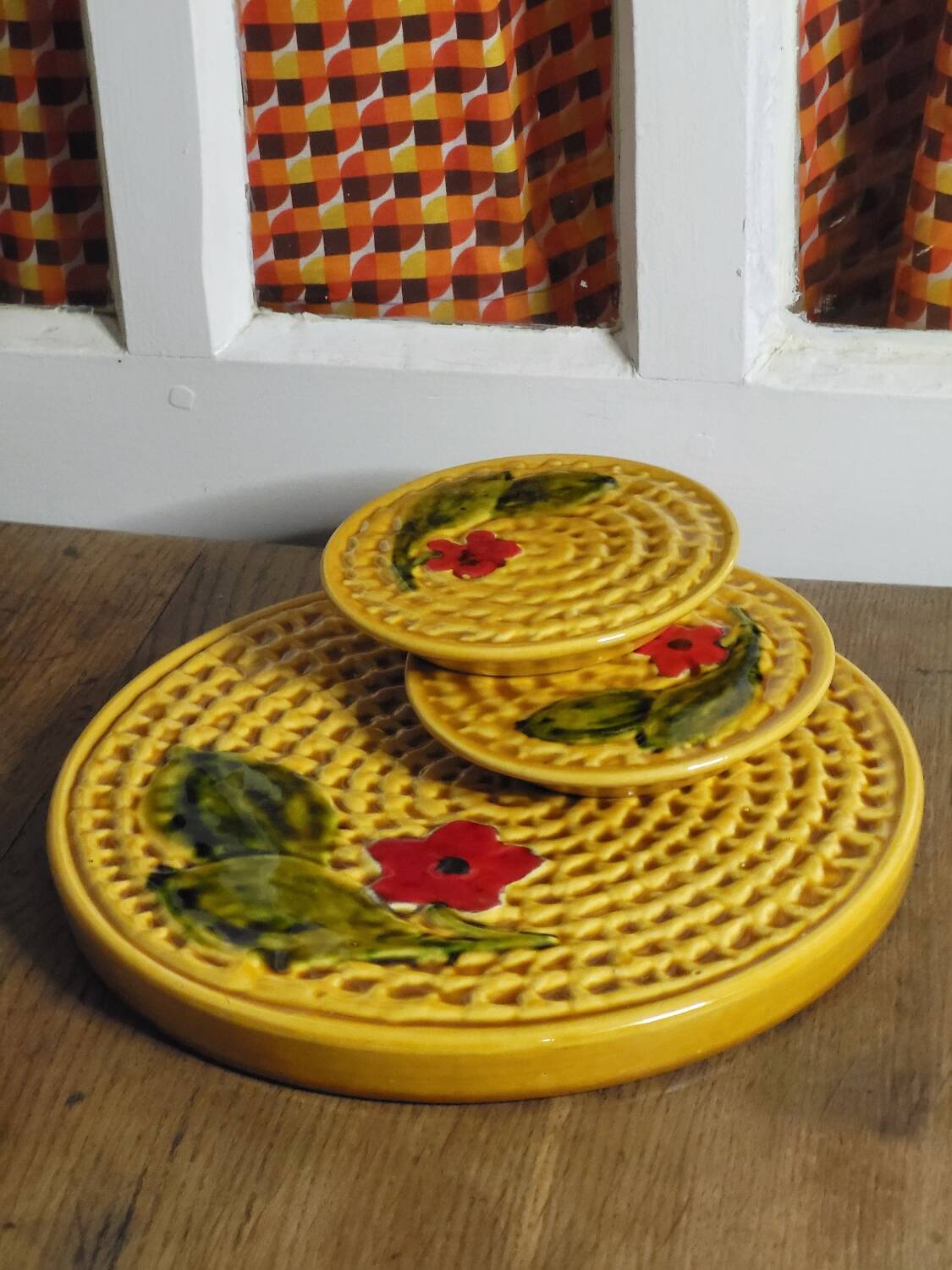 Vintage ceramic tray