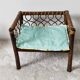 Fauteuil enfant vintage en rotin