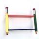 Wall shelf by Pierre Sala, 1980s Memphis Design in primary colours.