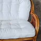 Rattan living room