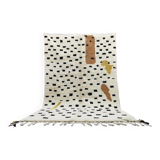 Handmade pure wool Moroccan rug, size 140 x 260 cm.