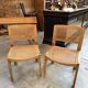Paire de chaises cannées « Baumann »