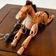 Wooden puppet horse