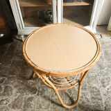 Rattan coffee table