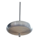 Brushed aluminum pendant light 1970