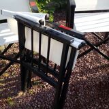 4 canvas armchairs