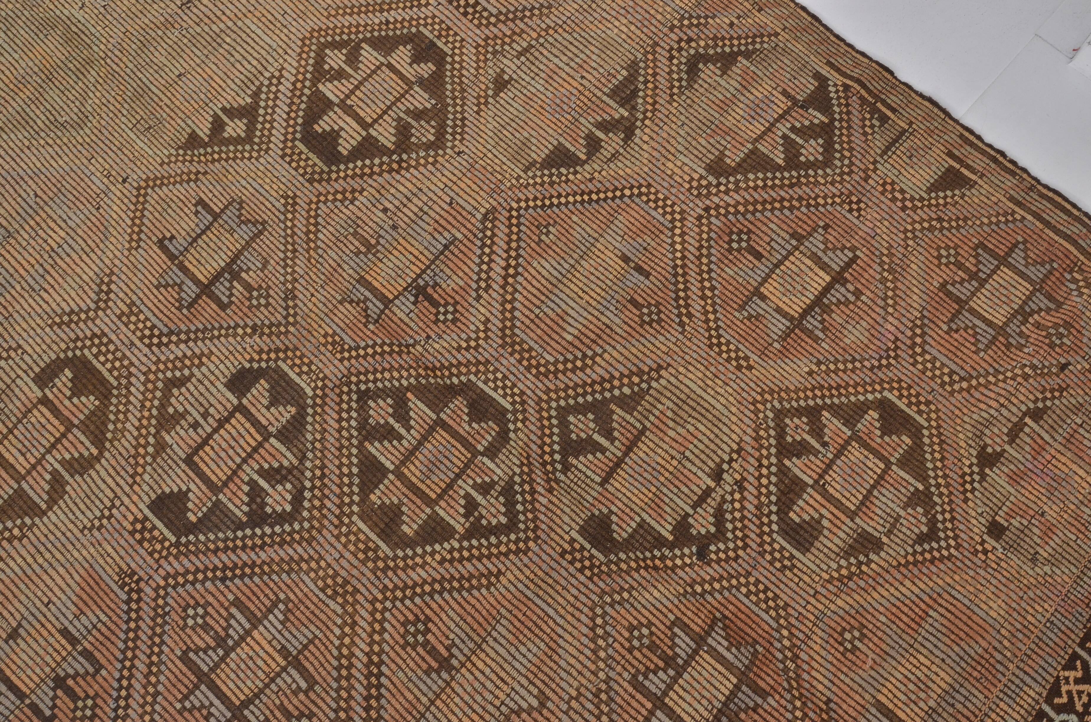 Oushak Vintage Anatolian Kilim Rug sku c27