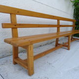 Kindergarten bench solid wood