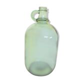 Green demijohn 2 liters with cove