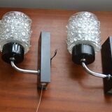Pair of wall lamps Raak zonnewende rain of light
