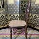 Suite de 6 chaises bistrot en cannage Fischel