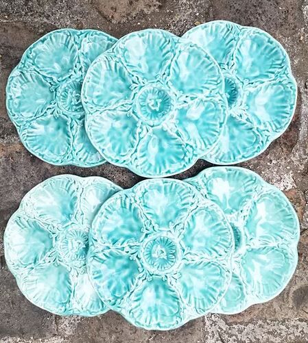 6 gien oyster plates