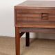 Small chest of drawers, hall or occasional furniture, Danish in rosewood.