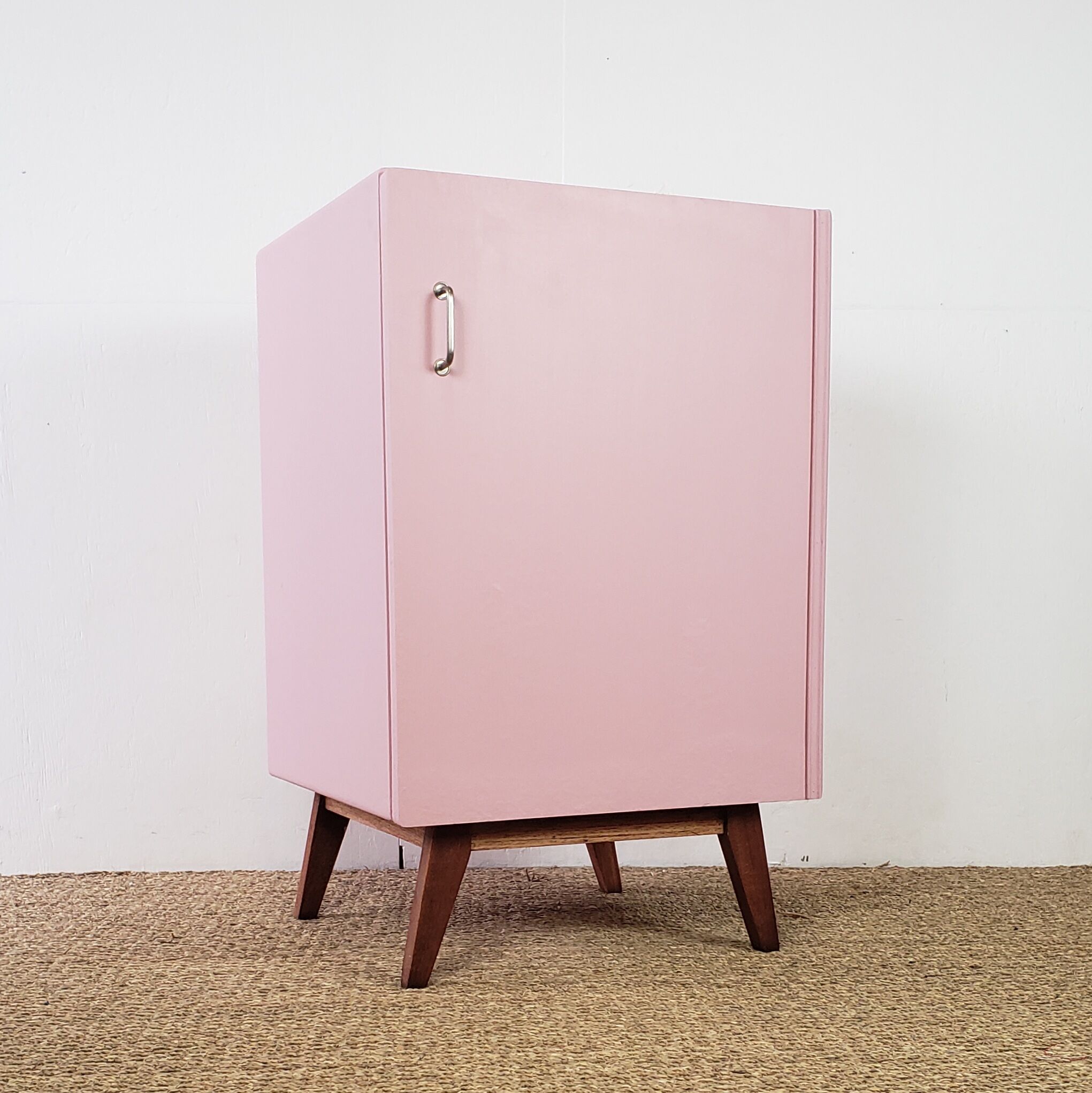 Pink storage cabinet