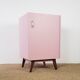 Pink storage cabinet