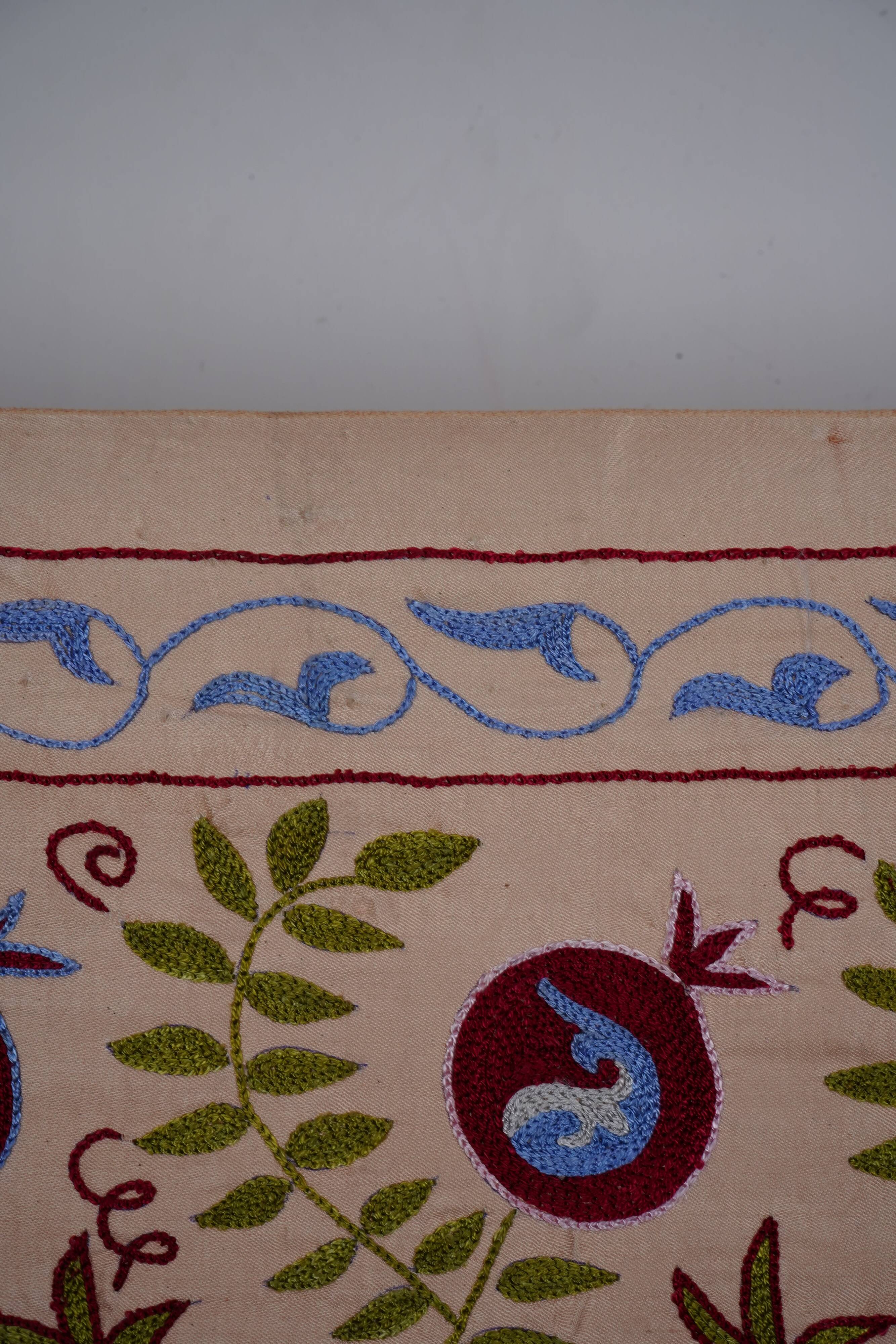 Hand-knotted rug, vintage Turkish rug 53x190 cm