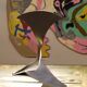 Propeller Glass Coffee Table by Knut Hesterberg for Ronald Schmidt, 1960s