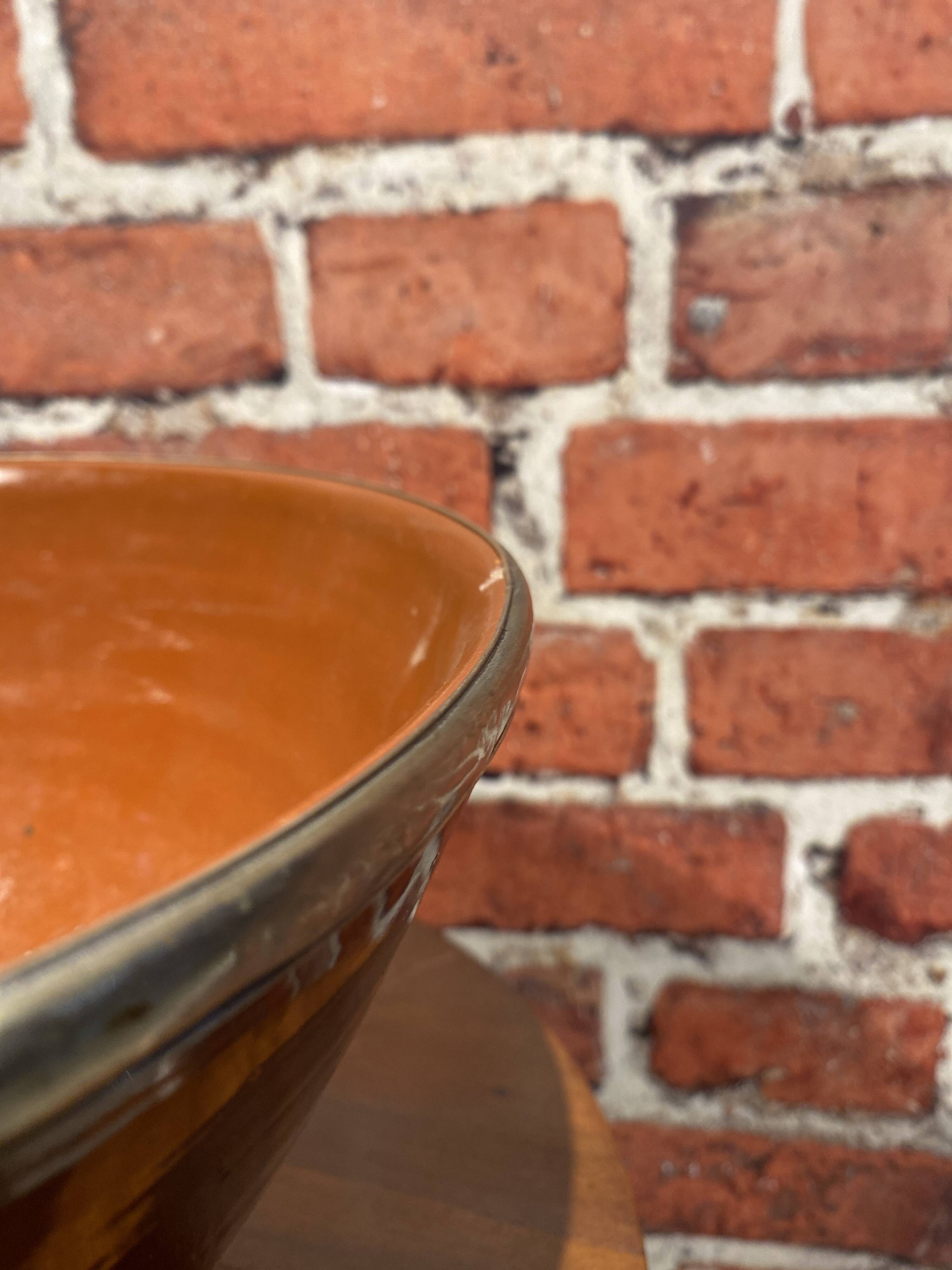 Terracotta salad bowl