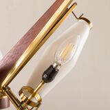 Italian mid century chandelier atr. to Stilux Milano, 1950s