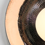 Vintage chrome eye wall lamp, 70s