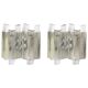 Pair of Large Murano Wall Sconces by Kalmar 'Fuente', Austria, 1960s