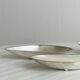 Three vintage silver shell bowls